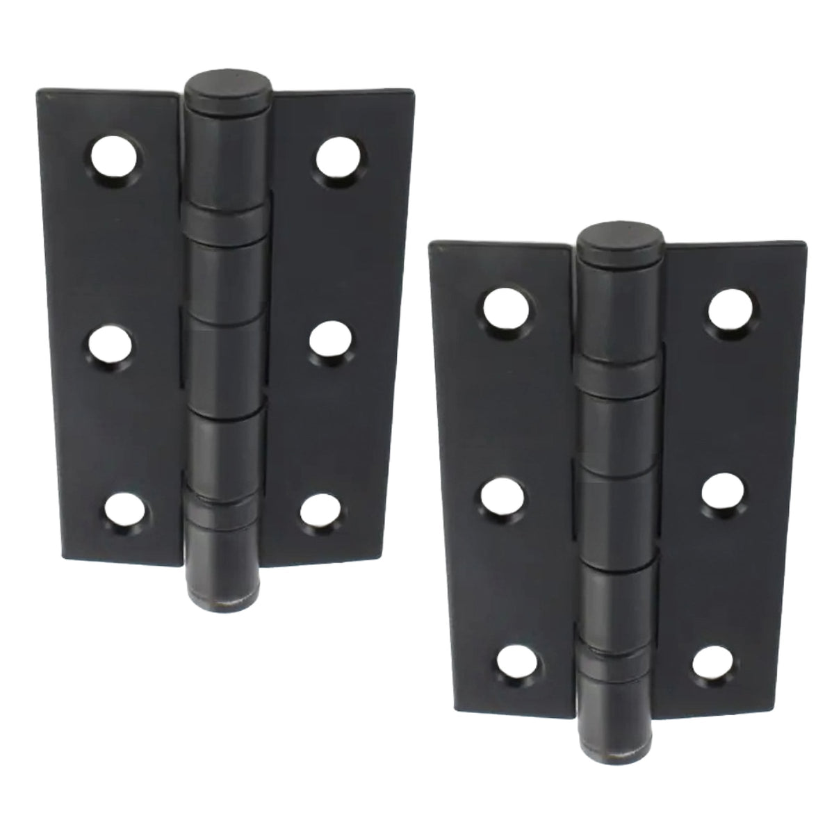 Marketplace JPG companion for 3" (76mm) Steel Ball Bearing Butt Hinges - Matt Black Door Hinges with Screws
