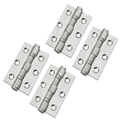 Marketplace JPG companion for 3" (76mm) Stainless Steel Ball Bearing Butt Hinges - Satin Door Hinges with Screws