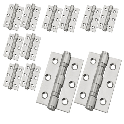 Marketplace JPG companion for 3" (76mm) Stainless Steel Ball Bearing Butt Hinges - Satin Door Hinges with Screws