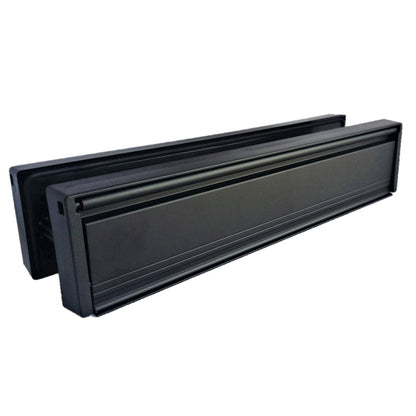 Marketplace JPG companion for 12" Letter Box, Door Letter Box, Black - 80mm