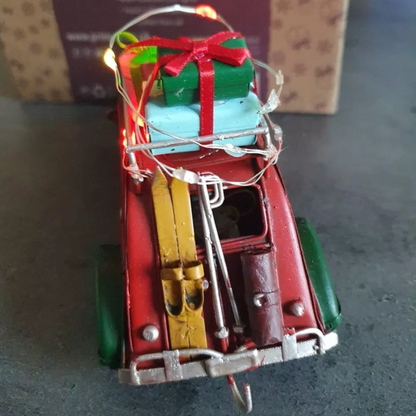 Betley Butterfly LED Vintage Vehicle Christmas Ornament