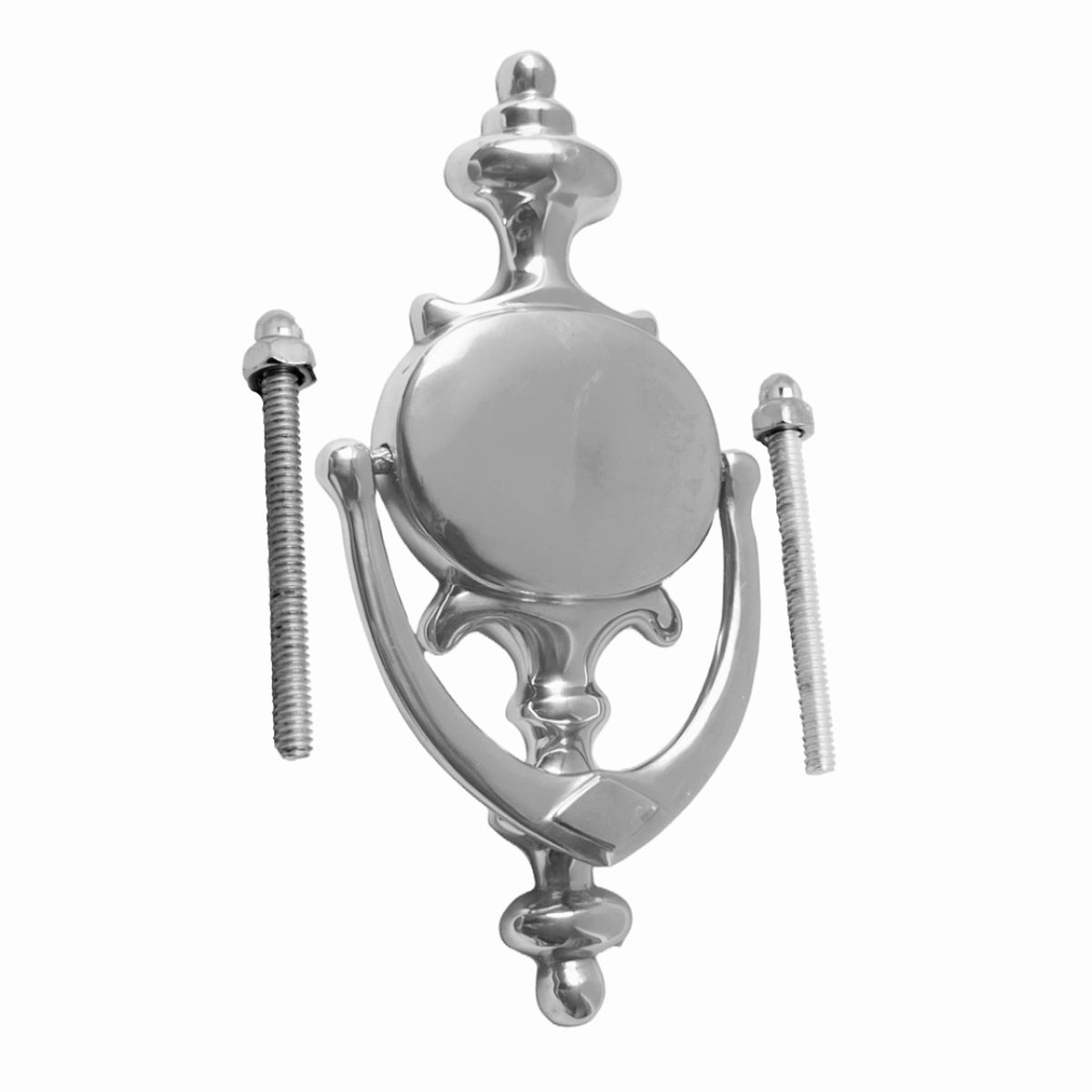 Marketplace JPG companion for Champion 7" Chrome Solid Brass Door Knocker Victorian Front Door - 178mm