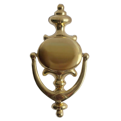 Marketplace JPG companion for Champion 7" Golden Solid Brass Door Knocker Victorian Front Door - 178mm