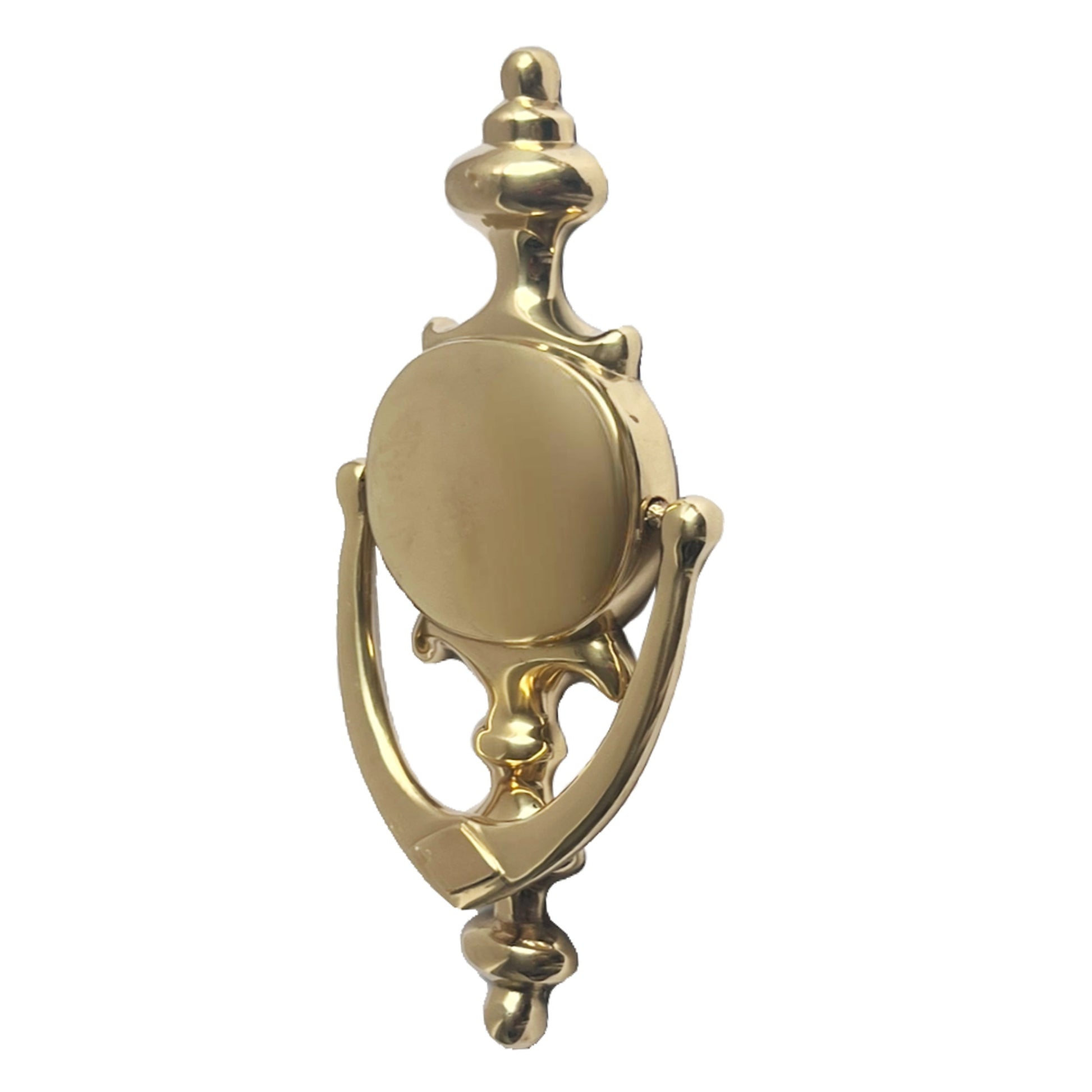Marketplace JPG companion for Champion 7" Golden Solid Brass Door Knocker Victorian Front Door - 178mm