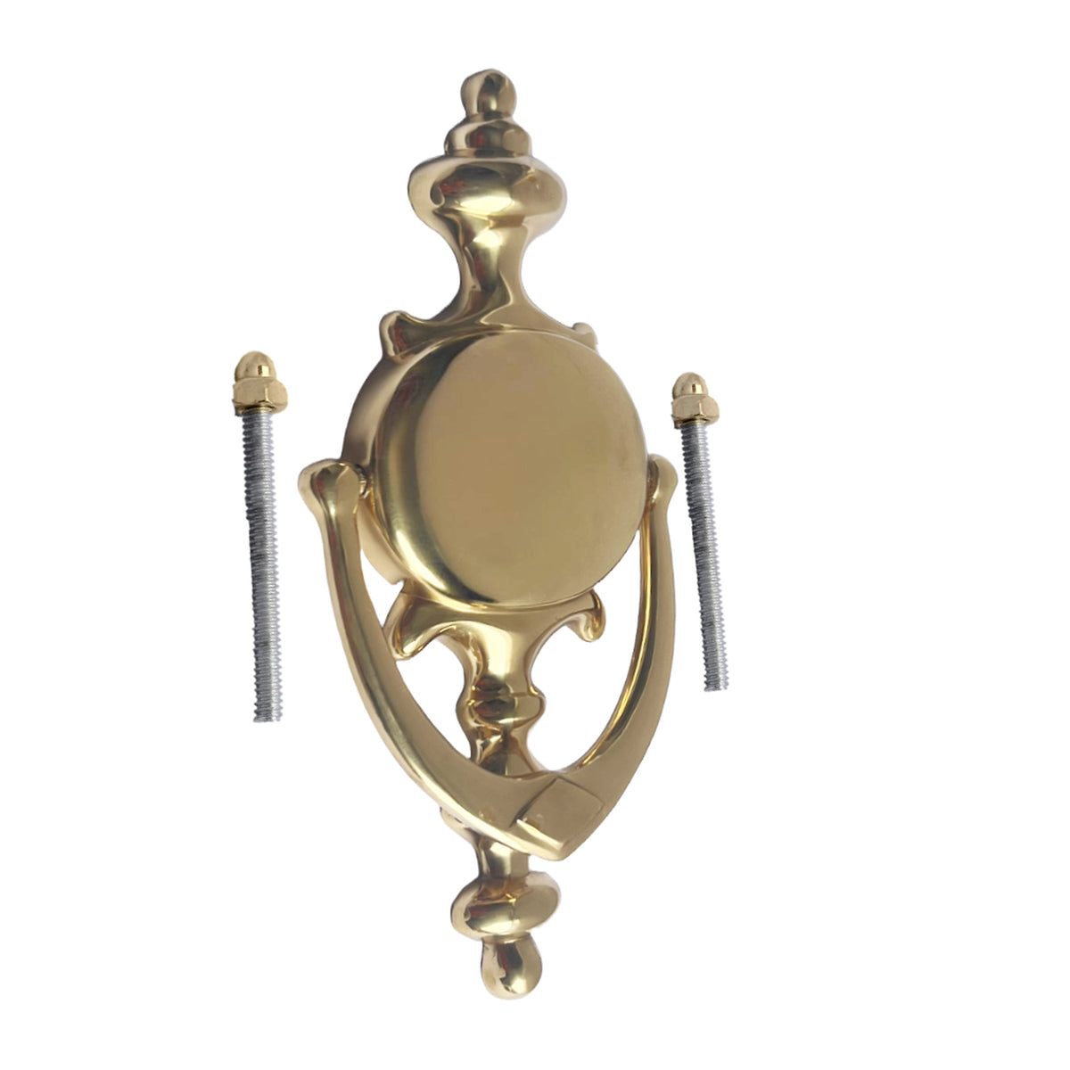 Marketplace JPG companion for Champion 7" Golden Solid Brass Door Knocker Victorian Front Door - 178mm