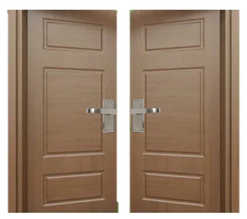 MULTIPACK Door Handles Victorian Straight Lever Latch - Satin 1/4/6 Pairs