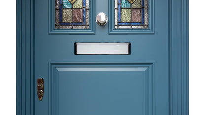 Boîte aux lettres de 12 pouces, boîte aux lettres de porte, blanche