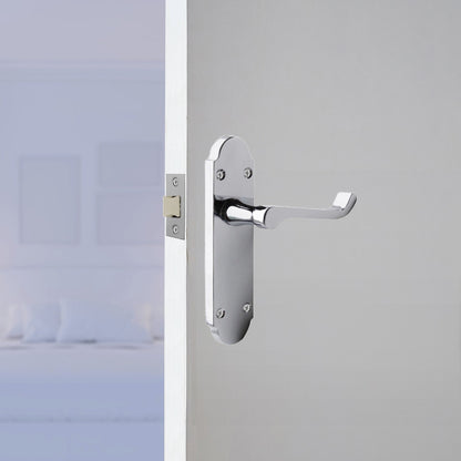 Marketplace JPG companion for Epsom Door Handle Latch Victorian Scroll Lever - Chrome Pack