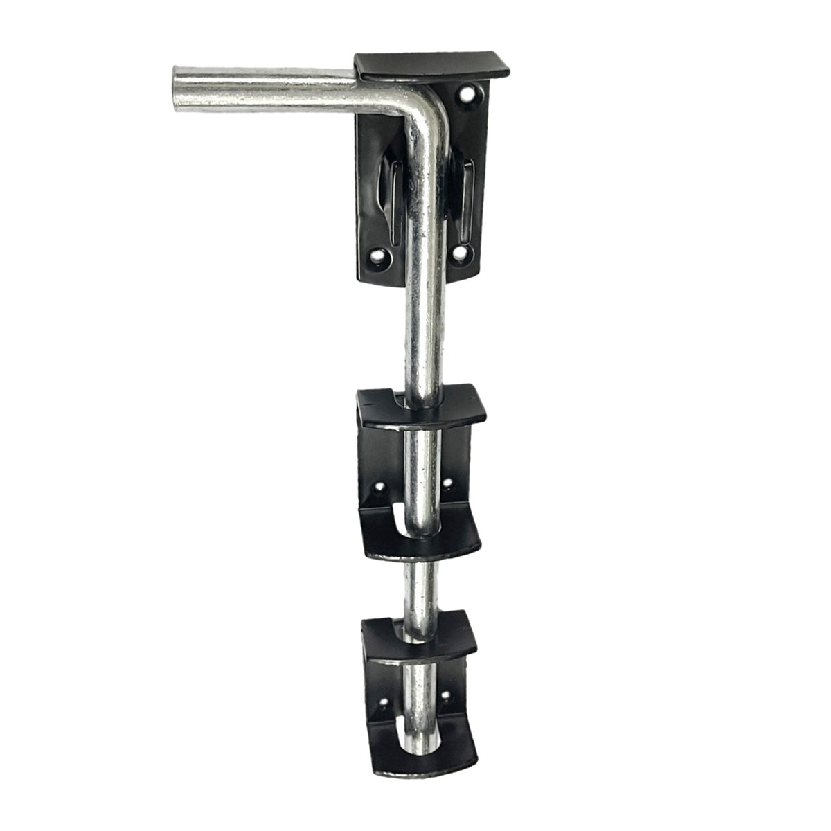 Marketplace JPG companion for Drop Bolt 12" 15" 18" 24" Gate Garage Heavy Duty Shed Lock Black & Zinc
