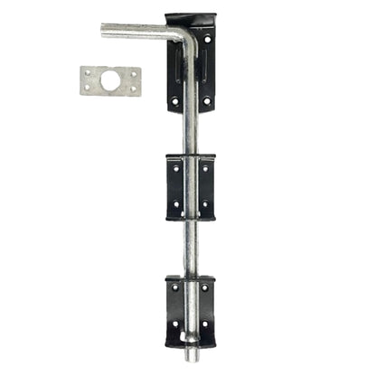Marketplace JPG companion for Drop Bolt 12" 15" 18" 24" Gate Garage Heavy Duty Shed Lock Black & Zinc