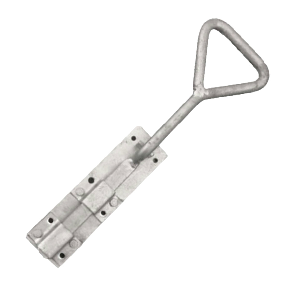 Marketplace JPG companion for Bow Handle Drop Down Bolt 12" 18" 24" Gate Garage Heavy Duty Black Galvanised - 300mm