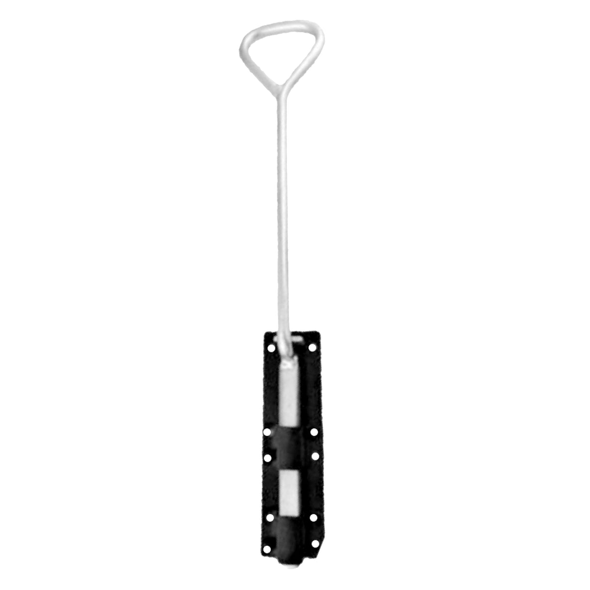 Marketplace JPG companion for Bow Handle Drop Down Bolt 12" 18" 24" Gate Garage Heavy Duty Black Galvanised - 300mm
