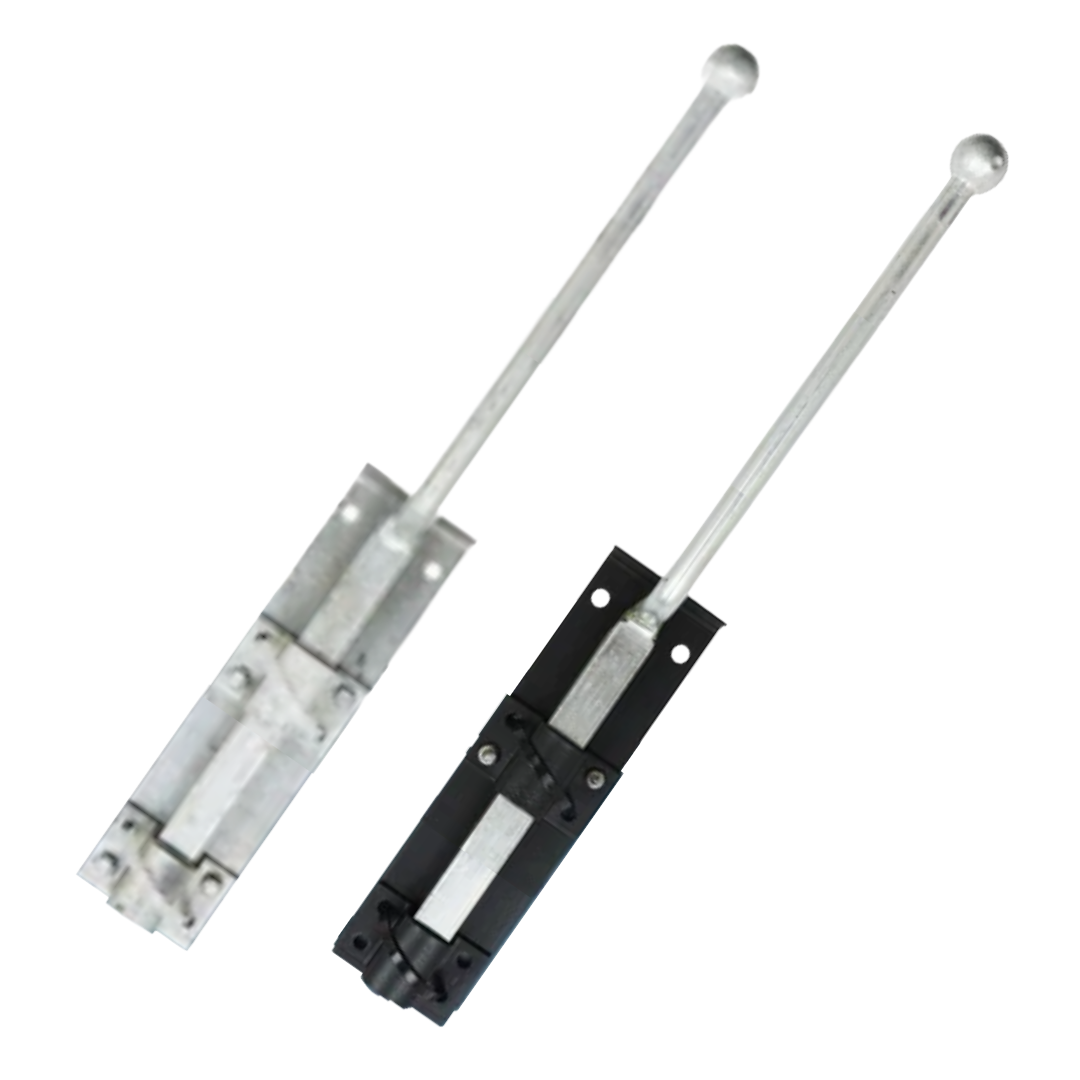 Portail de garage ou de garage à pêne escamotable galvanisé Monkey Tail 12" 18" 24"