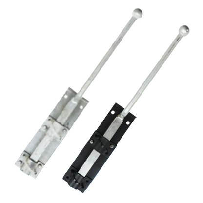 Portail de garage ou de garage à pêne escamotable galvanisé Monkey Tail 12" 18" 24"