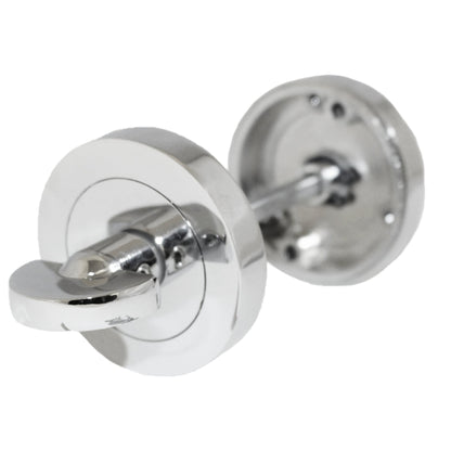 Marketplace JPG companion for Bathroom WC Door Thumb Turn & Release Toilet Polished Chrome - 10mm