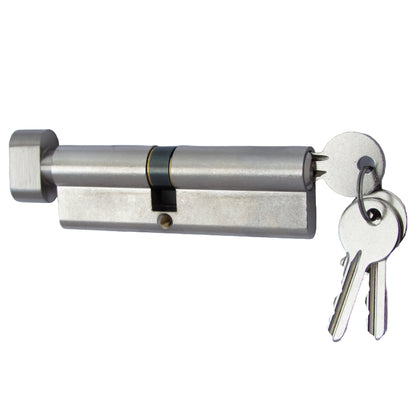Marketplace JPG companion for Dale Euro Cylinder Thumb Turn Lock for Security Doors Nickel Plated 45T/55 (100mm)