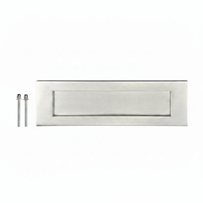 Marketplace JPG companion for Letter Plate 10" x 3" Sprung Flap Doors Chrome Brass Satin - 217mm