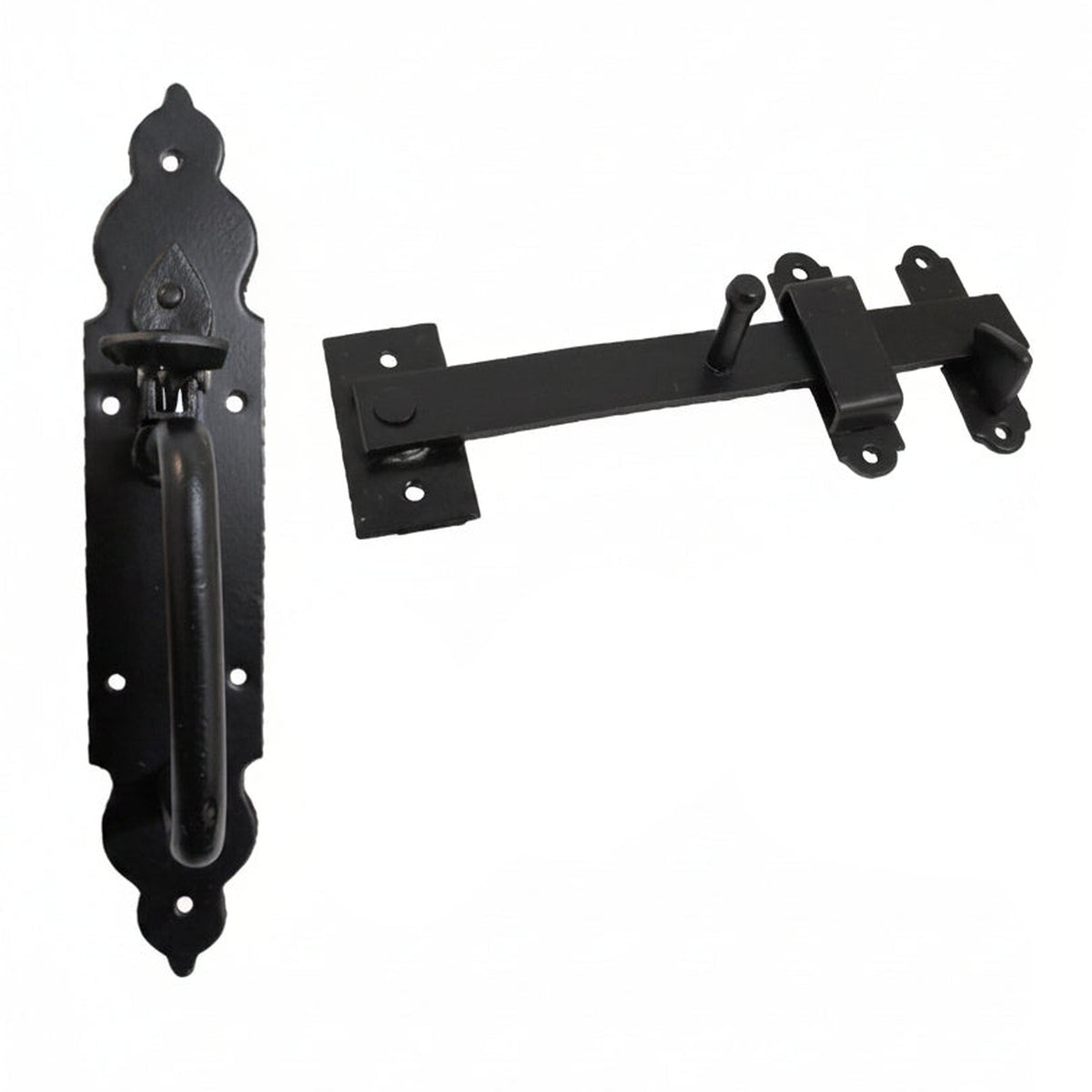Marketplace JPG companion for Gothic Suffolk Gate Latch Including Long Thumb