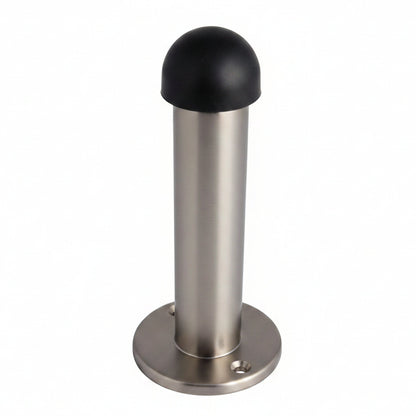 Marketplace JPG companion for Door Stop Satin Straight Long Wall Mount Skirting Board Rubber Stop - 76mm