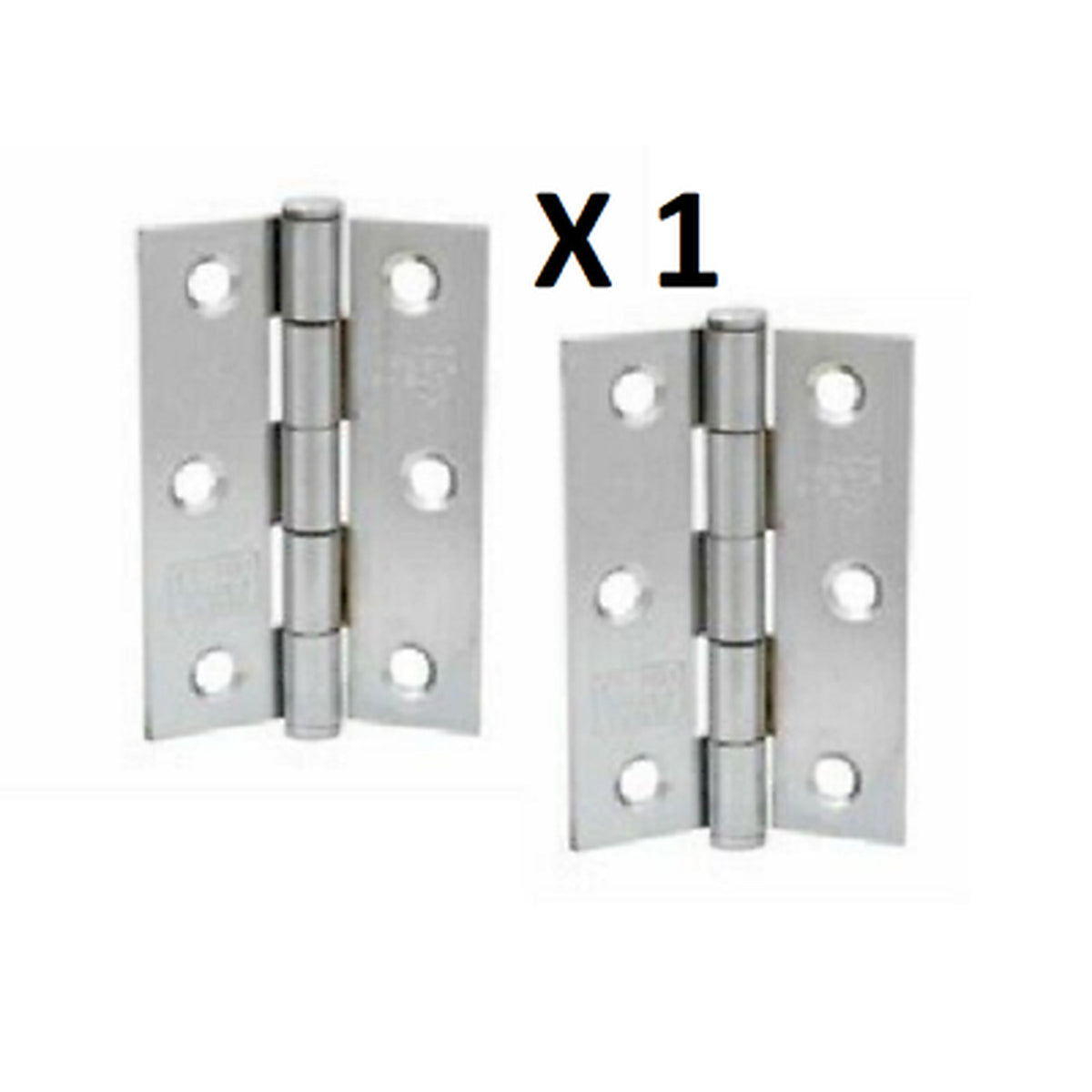 Marketplace JPG companion for Perry Shield Grade CE7 Zinc 3" Certifire Fire Door Butt Hinge with Spun Pin - FD60 (No Screws) - 75mm