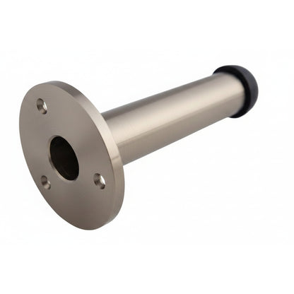 Marketplace JPG companion for Door Stop Satin Straight Long Wall Mount Skirting Board Rubber Stop - 76mm