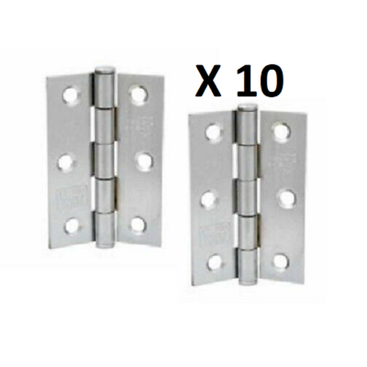 Marketplace JPG companion for Perry Shield Grade CE7 Zinc 3" Certifire Fire Door Butt Hinge with Spun Pin - FD60 (No Screws) - 75mm