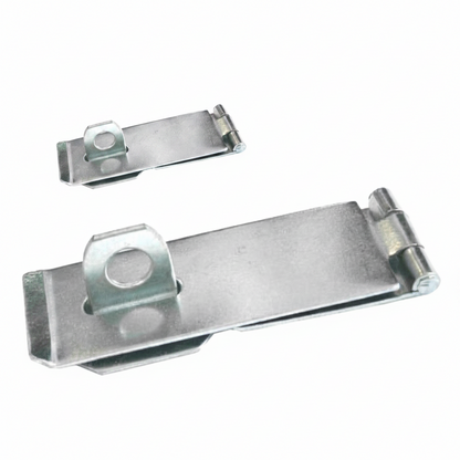 Hasp and Staple 4" 6" Galv Zinc Plated