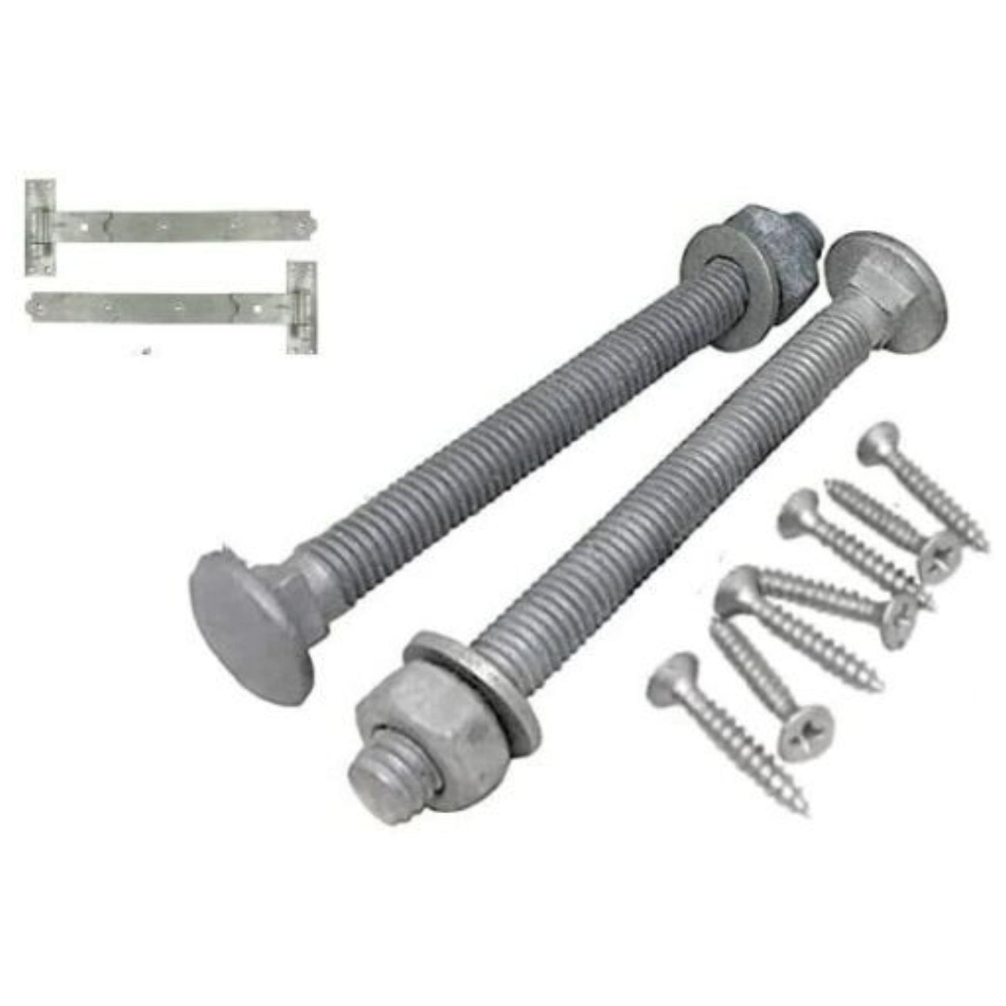Marketplace JPG companion for Set of Fixings (Only) for Galvanised Hook & Bands 10" - 24"