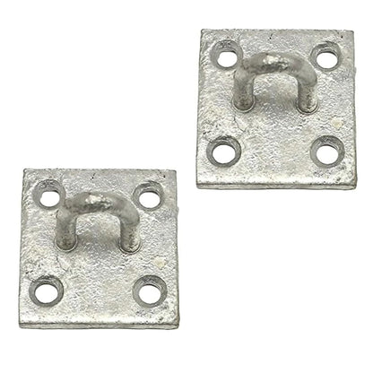 Marketplace JPG companion for Perry Equestrian 2 Pack Chain Staple on 50mm Plate Stable Tie Up Horse Pony