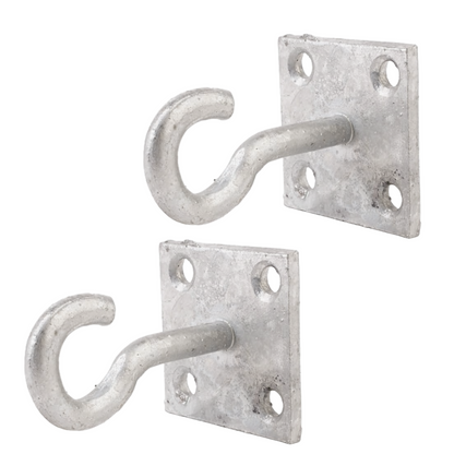 Perry Equestrian Hook on Plate 50mm