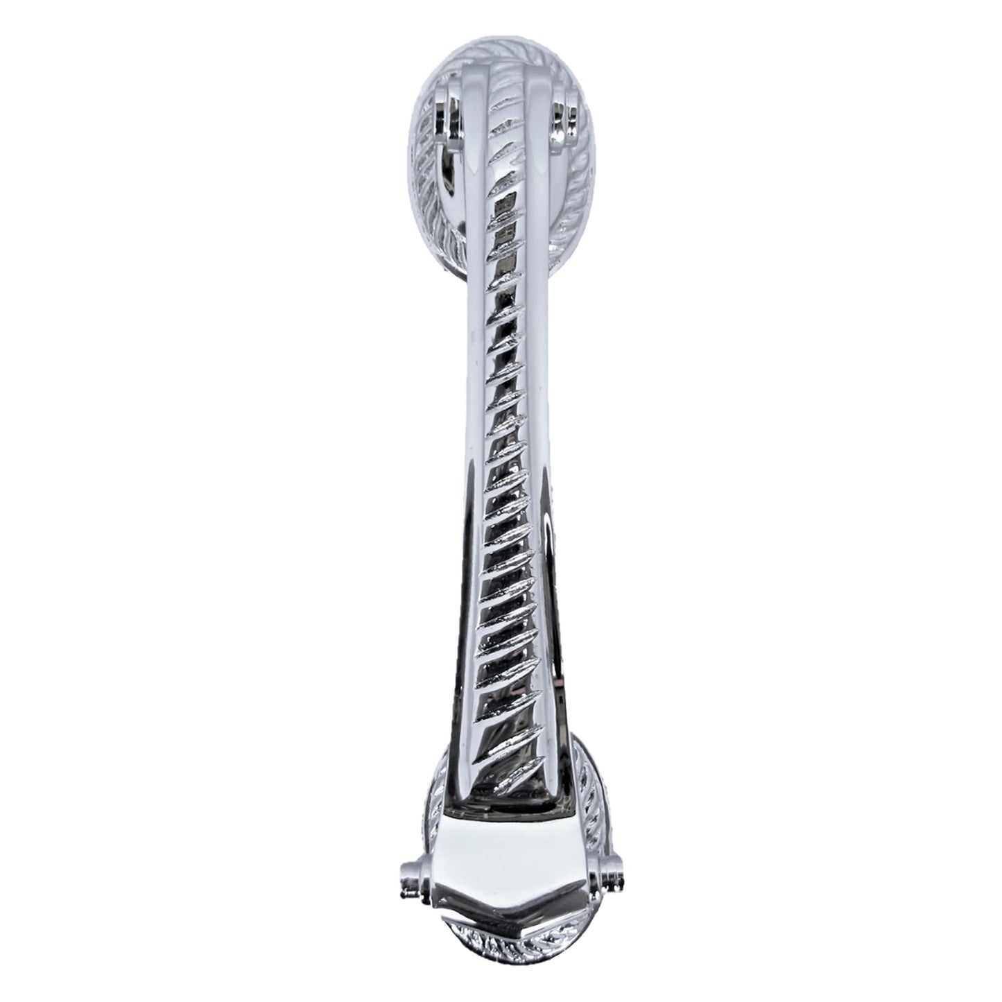 Marketplace JPG companion for Traditional Chrome Georgian Doctor Door Knocker 6" Scroll - 75mm