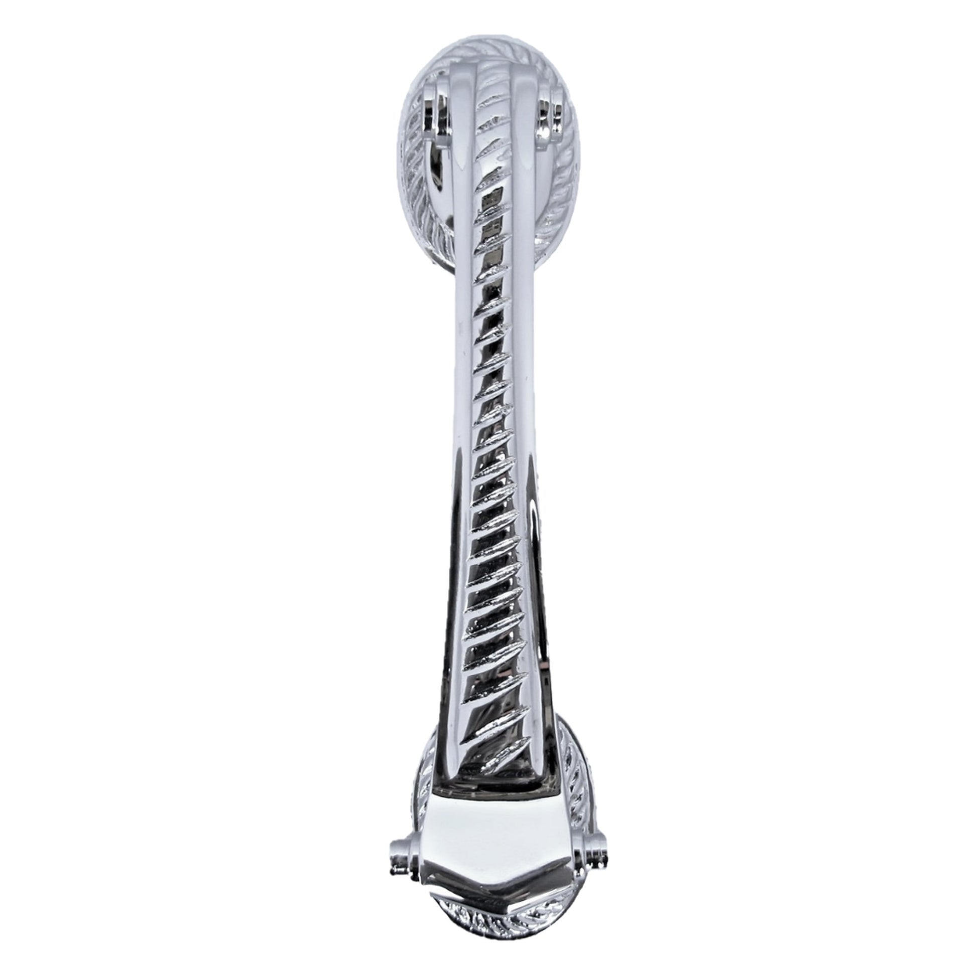 Marketplace JPG companion for Traditional Chrome Georgian Doctor Door Knocker 6" Scroll - 75mm