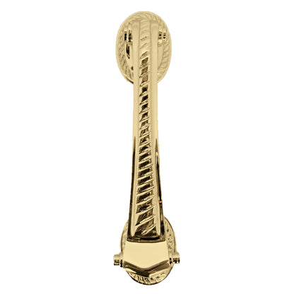 Marketplace JPG companion for Traditional Brass Georgian Doctor Door Knocker 6" Scroll