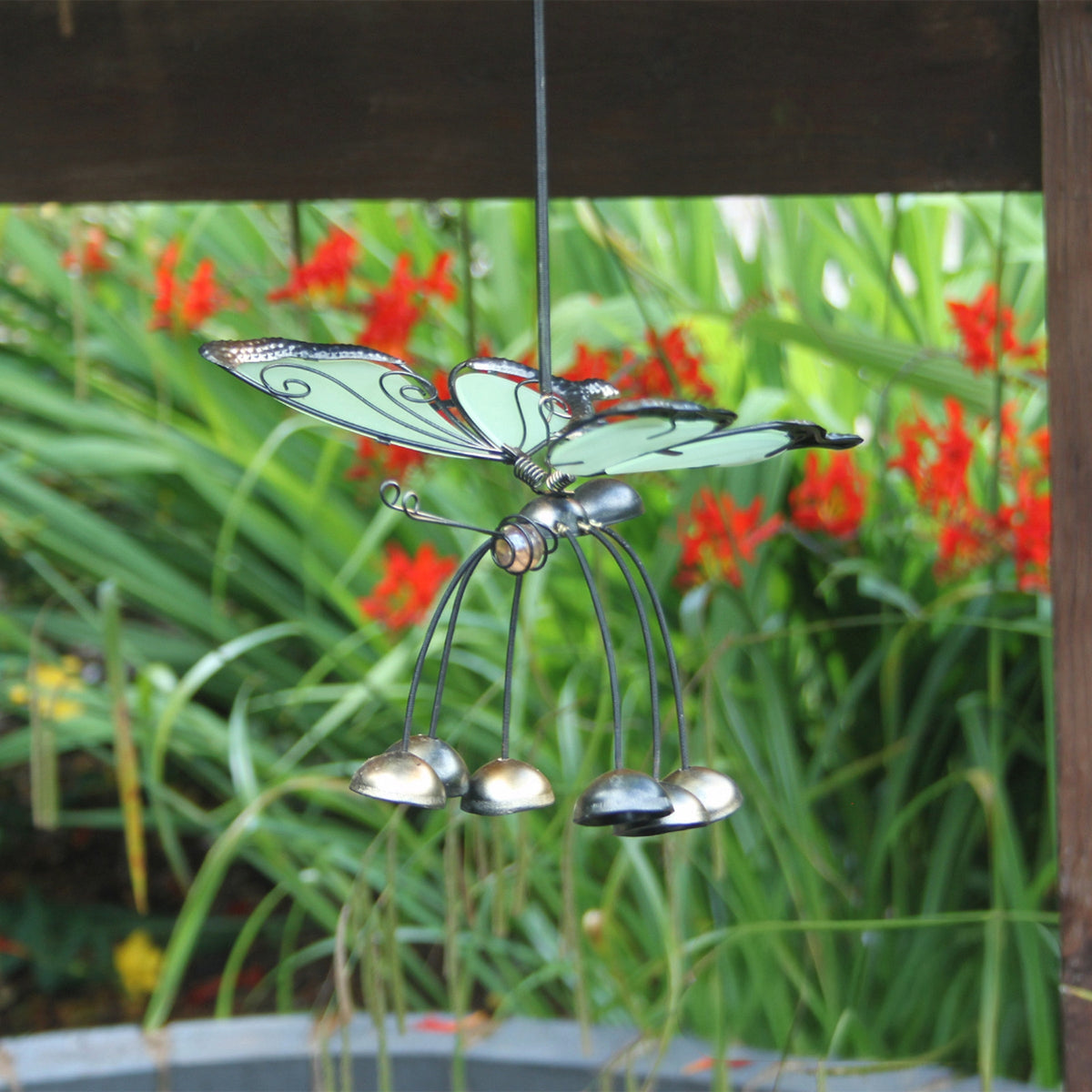 Marketplace JPG companion for Glow in the Dark Butterfly with Bobbin' Bells - 33cm x 12cm x 16cm