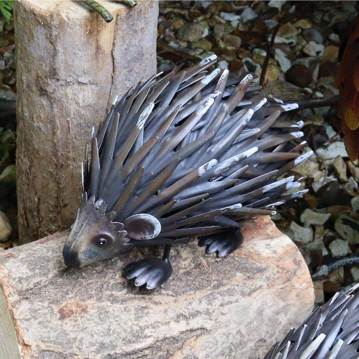 Marketplace JPG companion for Small Metal Woodland Hedgehog - 18cm