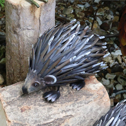 Tesco JPG version for Small Metal Woodland Hedgehog - 18cm