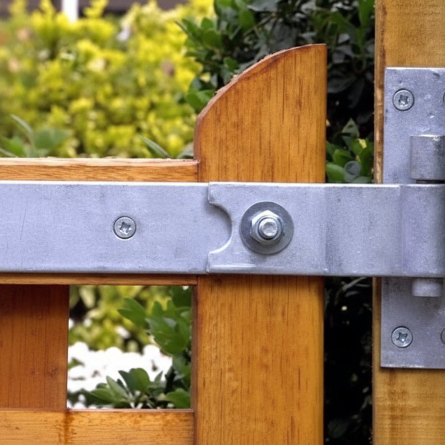 Marketplace JPG companion for Hook and Band Gate & Garage Hinges 8"-36" Straight Epoxy Black Pair