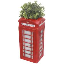 Vehicle Resin Planters - Vintage Car Taxi Truck Tractor Campervan Telephone Box Planter