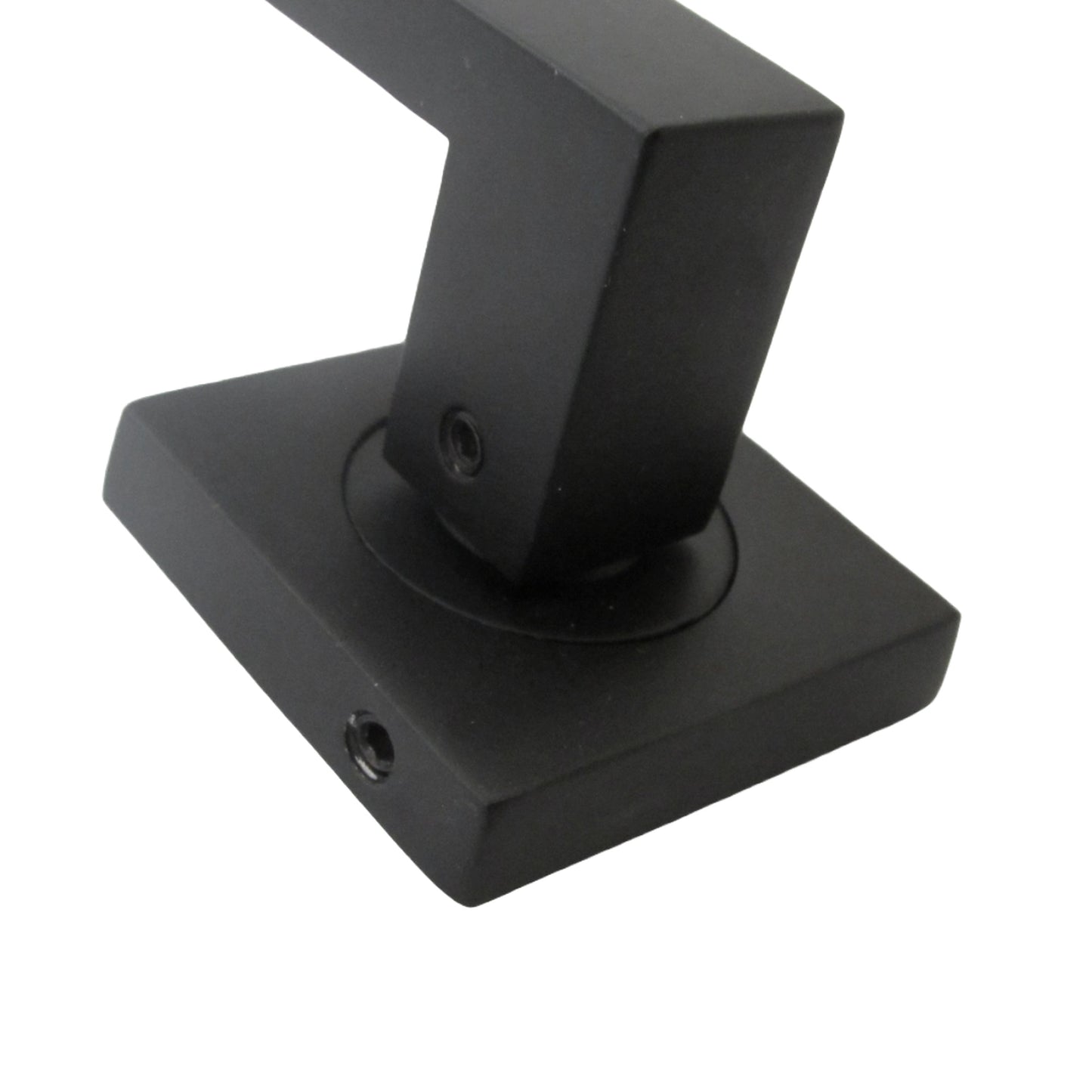 Marketplace JPG companion for Cafri Door Handle Matt Black Rectangular Lever on Square Rose Internal Latch Door Handles
