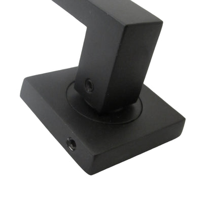 Marketplace JPG companion for Cafri Door Handle Matt Black Rectangular Lever on Square Rose Internal Latch Door Handles