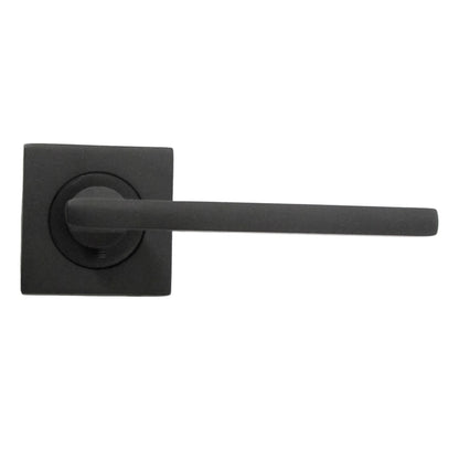 Marketplace JPG companion for UNO Door Handle Matt Black Lever on Square Rose Internal Latch Wooden Door Handles