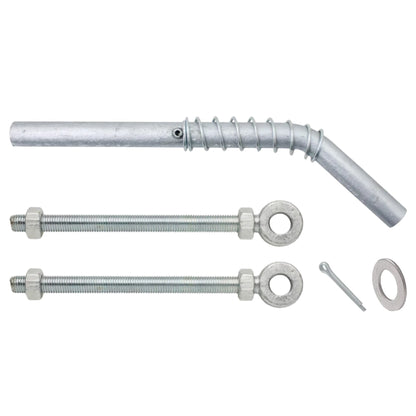 Marketplace JPG companion for Field Gate Fixing Kit for Metal Gates 19mm Adjustable Gate Eyes with 300mm Bolt