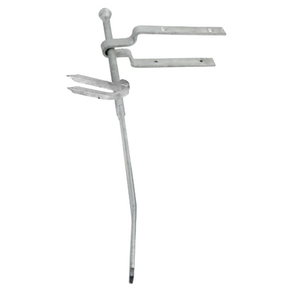 Fieldgate Spring Fastener Set Galvanised 610mm Latch for Gates with Fixings