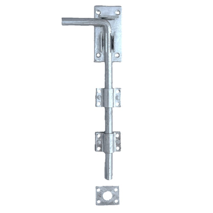 Marketplace JPG companion for Drop Bolt 12" 18" 24" Gate Garage Heavy Duty Lock Galvanised or Black
