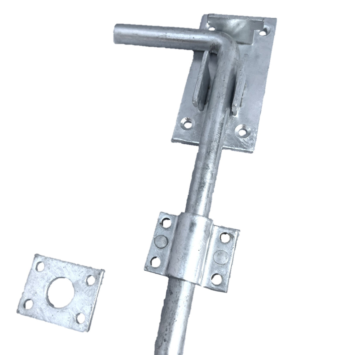 Marketplace JPG companion for Drop Bolt 12" 18" 24" Gate Garage Heavy Duty Lock Galvanised or Black