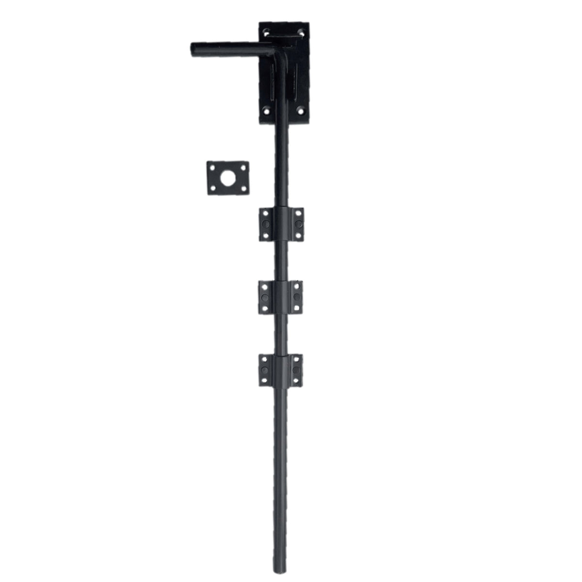 Marketplace JPG companion for Drop Bolt 12" 18" 24" Gate Garage Heavy Duty Lock Galvanised or Black