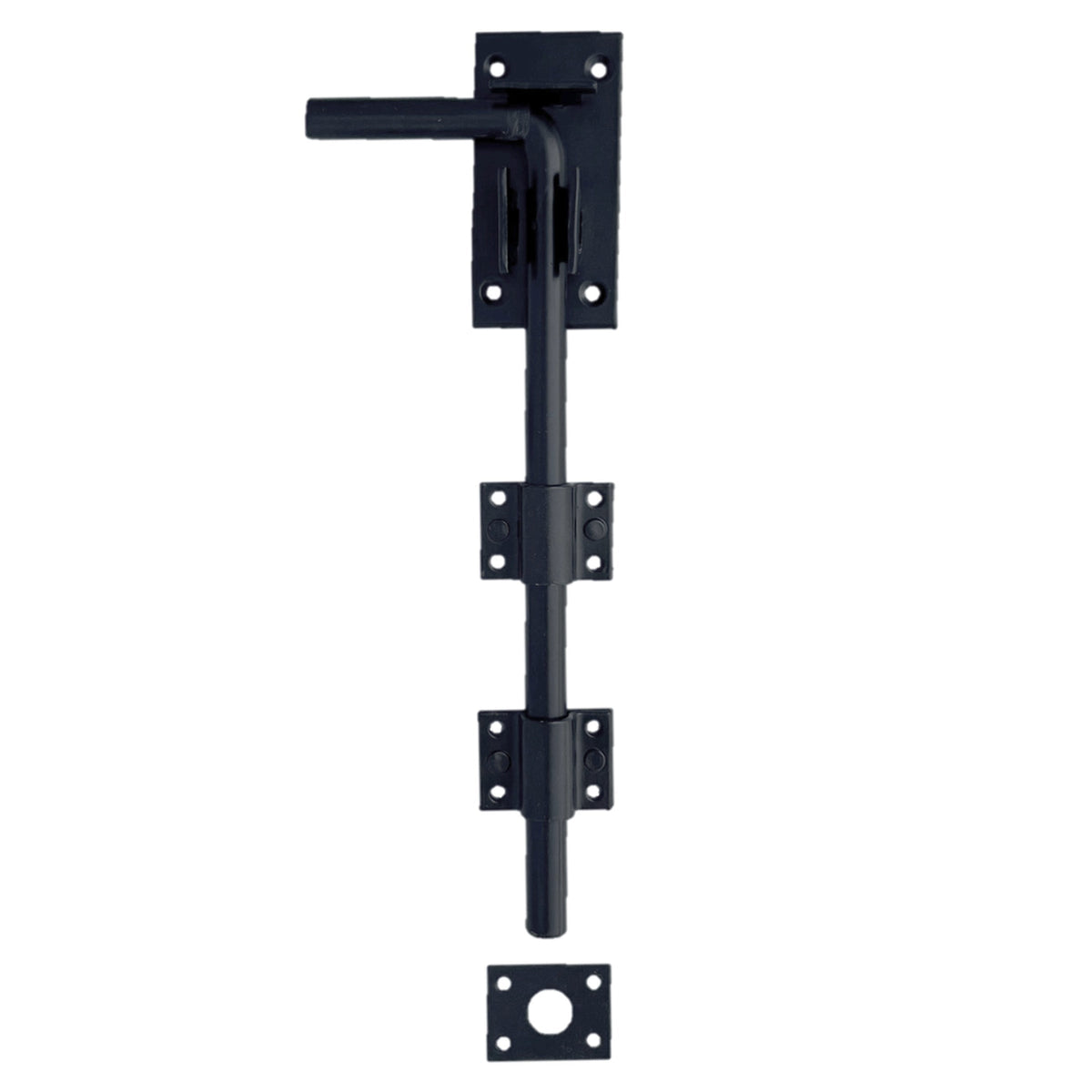 Marketplace JPG companion for Drop Bolt 12" 18" 24" Gate Garage Heavy Duty Lock Galvanised or Black