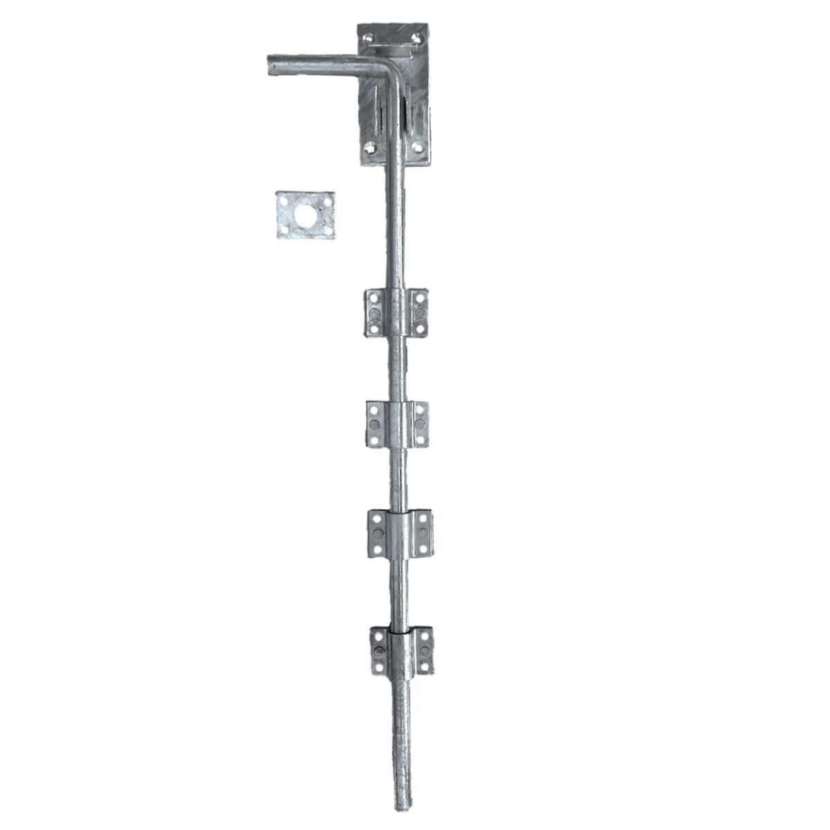 Marketplace JPG companion for Drop Bolt 12" 18" 24" Gate Garage Heavy Duty Lock Galvanised or Black
