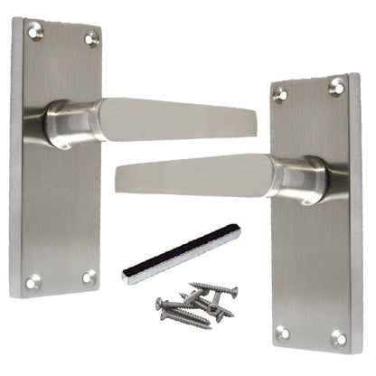 Marketplace JPG companion for Door Handles Victorian Straight Lever Latch - Satin 120 X 40mm