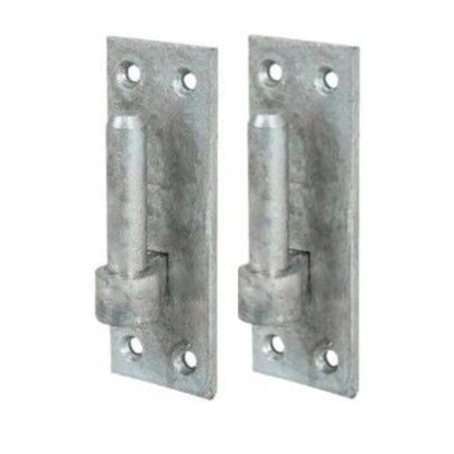 Marketplace JPG companion for 2 Heavy Duty Gate Hooks for Band Gate Hinge Brackets 19mm Pin Galv